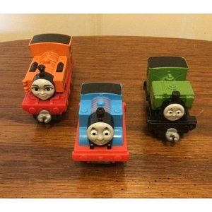 Lot 2 Thomas & Friends Take N Play Die Cast Trains NIA LUKE + 1 Plastic THOMAS